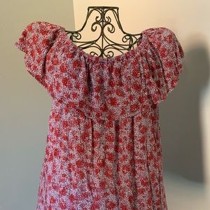 🌸Michael Kors Floral blouse/tee